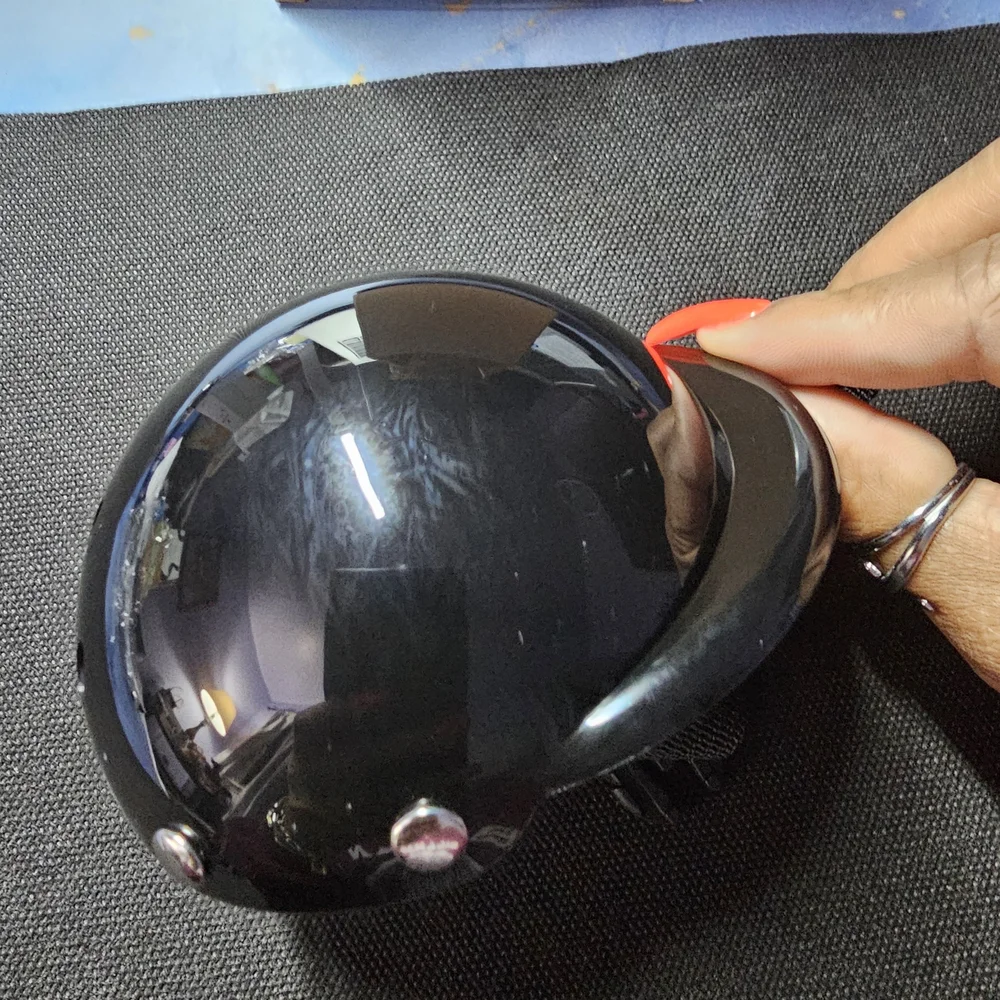 Silver Pet Helmet